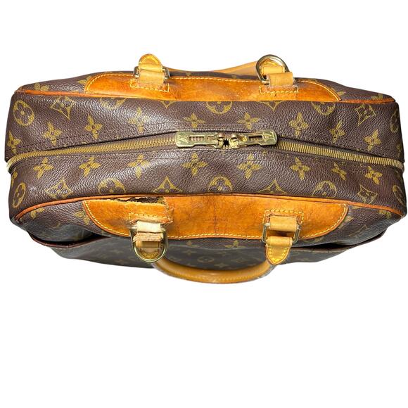 Vintage Louis Vuitton Deauville large monogram bag project lot part scrap - Picture 7 of 15